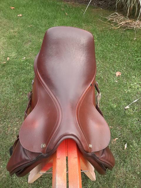 Selle mixte Horze 100% cuir véritable + accessoires com