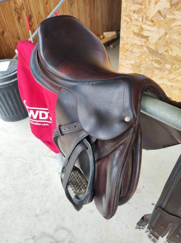 Selle cwd SE02 taille 17.5 de 2012 
