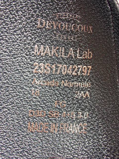 Selle Dressage Devoucoux Makila Lab 18'