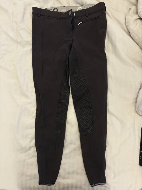 Pantalon pikeur lucinda grip marron taille FR34