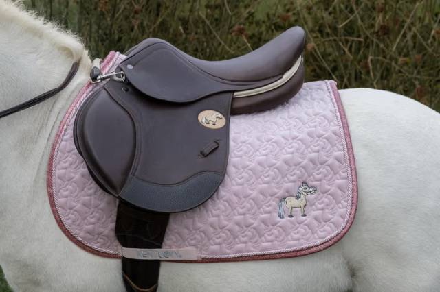 Tapis de selle Tête de licorne pailleté - Kentucky - Confort optimal