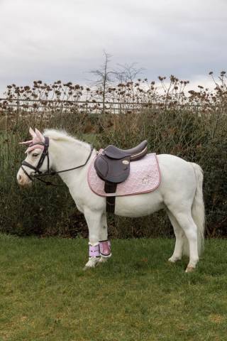 Tapis de selle Tête de licorne pailleté - Kentucky - Confort optimal
