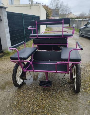 Calèche 4 roues