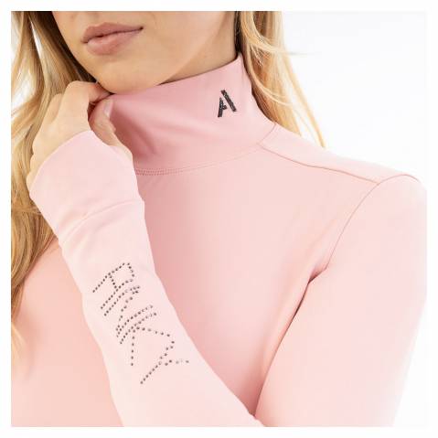 Polo col haut AW25 - Anky - Respirant et stretch