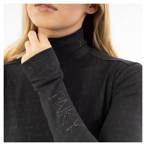 Polo col haut AW25 - Anky - Respirant et stretch