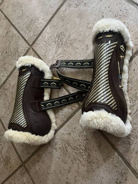 Lot guêtre et protège boulet Veredus kevlar gel vento  