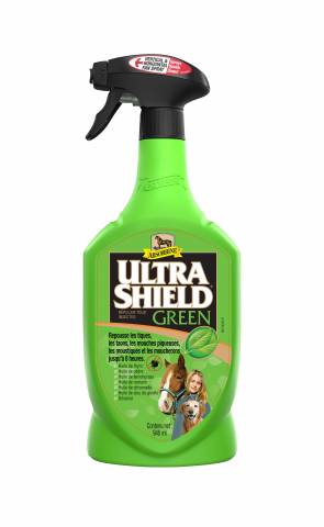 Spray anti-mouches ULTRASHIELD GREEN - Absorbine - 950ml