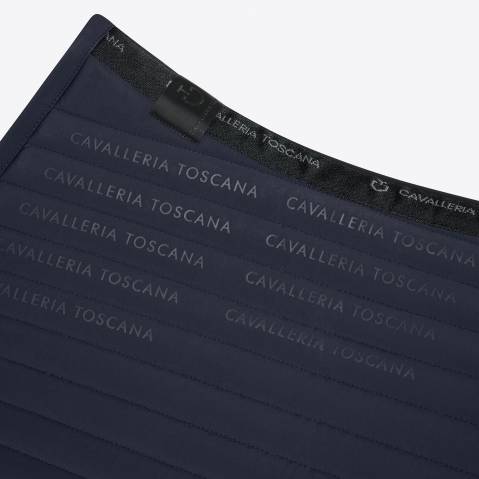 Tapis de selle d'obstacle Print Jersey Bleu Marine - Cavalleria Toscana