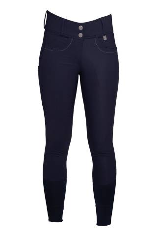Pantalon Arezzo Full Grip - HKM - Taille haute, grip silicone