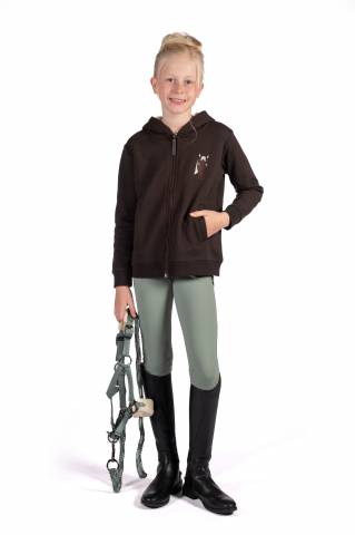 Sweat zippé Mia - HKM - Doublé polaire