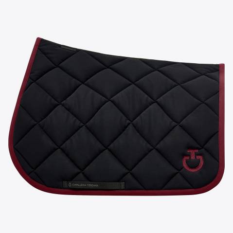 Tapis de selle Diamond Noir - Cavalleria Toscana - Jersey technique