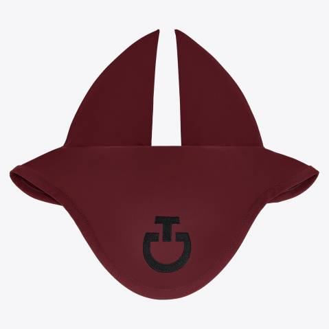 Bonnet anti-mouches tissu bordeaux - Cavalleria Toscana