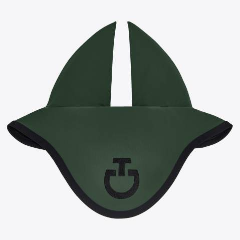 Bonnet anti-mouche tissu vert - Cavalleria Toscana