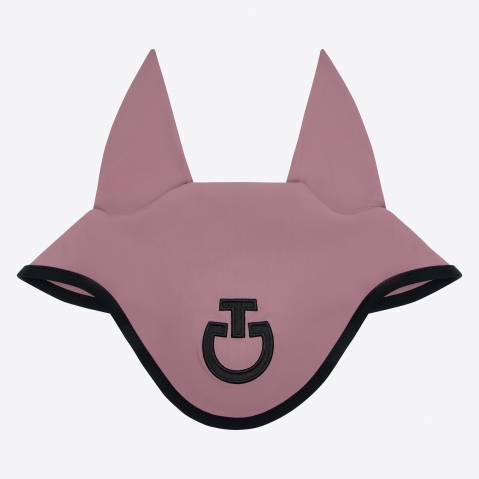 Bonnet anti-mouches tissu Rose Lila - CAVALLERIA TOSCANA
