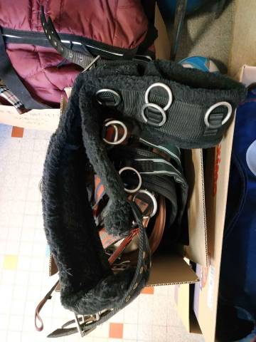 Lot de matériel d'équitation