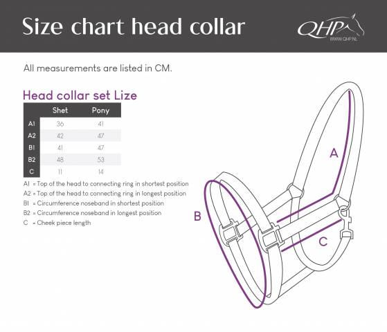 Licol Lize - QHP - Imprimé licorne, confort rembourré