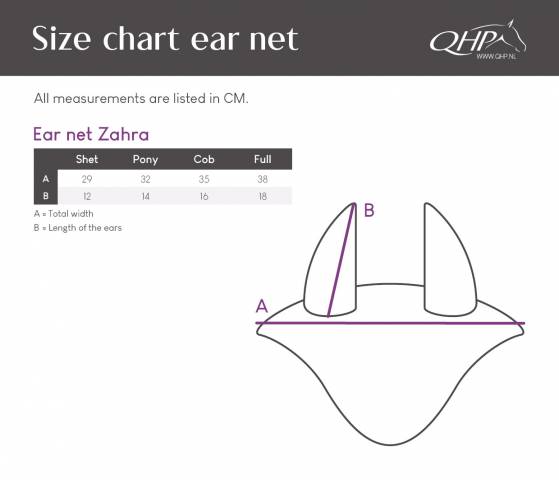 Bonnet à mouches Zahra - QHP - Confort et chic