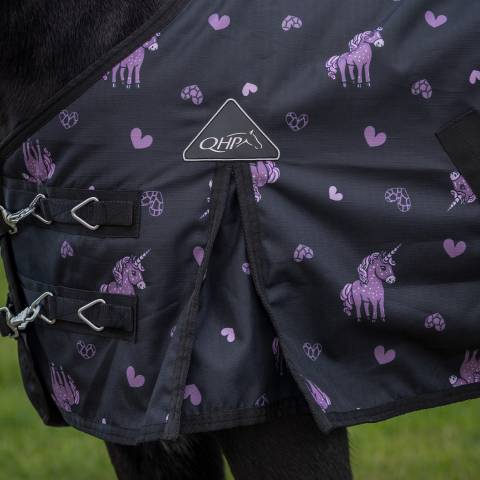 Couverture imperméable Lize 100g - QHP - Noir violet