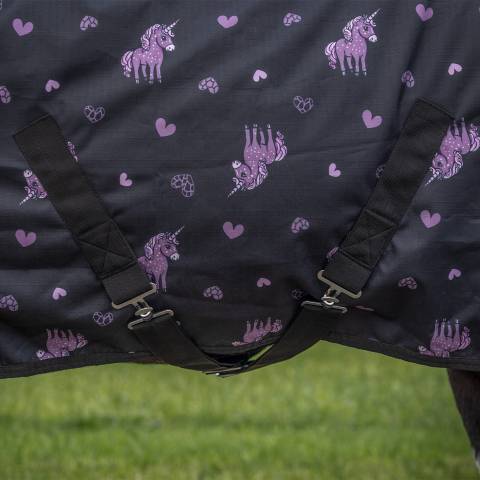 Couverture imperméable Lize 100g - QHP - Noir violet
