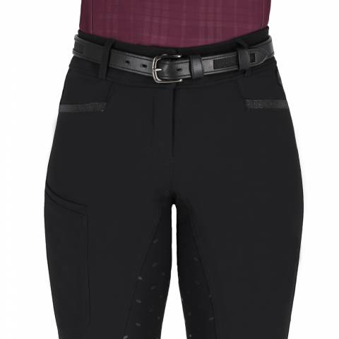 Ceinture en cuir Zahra - QHP - Pailletée chic