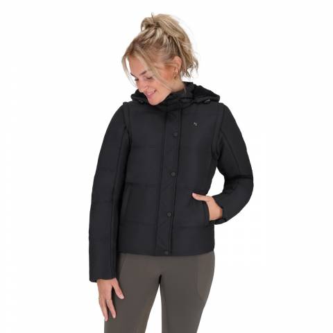 Veste Rayah manches détachables - QHP - Doublée teddy