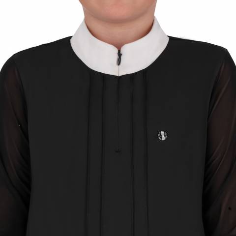 Polo de concours manches longues junior Senah QHP