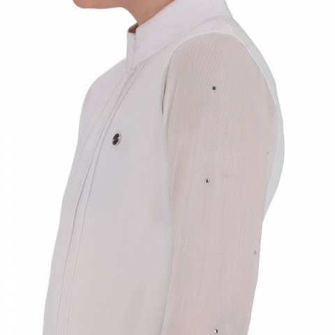 Polo de concours manches longues junior Senah QHP