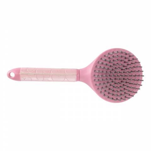 Brosse à crins Lyvia - QHP - Motifs en forme de cœur