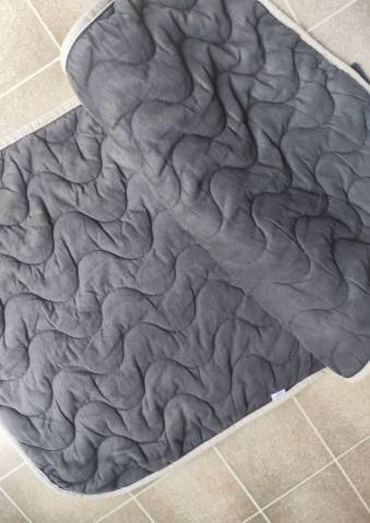 Tapis de selle Equith&egrave;me Bleu 