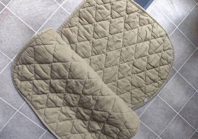 Tapis de selle Equith&egrave;me Beige / Marron Cheval