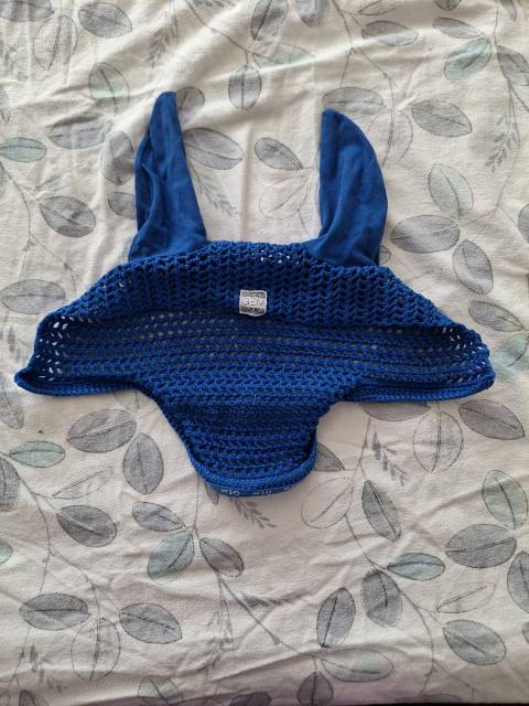 Ensemble tapis et bonnet bleu électrique GEM