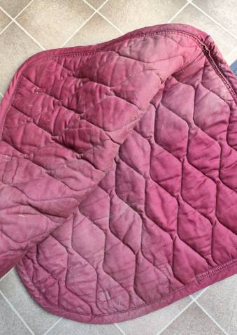 Tapis de selle bordeaux Fouganza Mixte