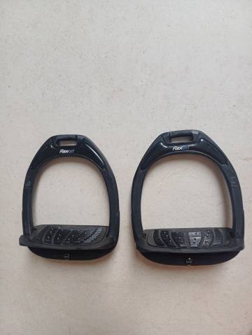 Etrier flex-on green composite incliné ultra grip noir 