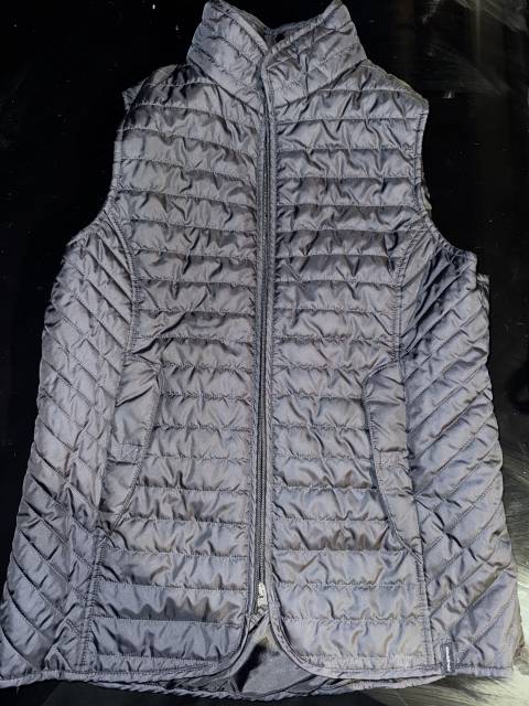 Doudoune sans manche noire fouganza taille M/40