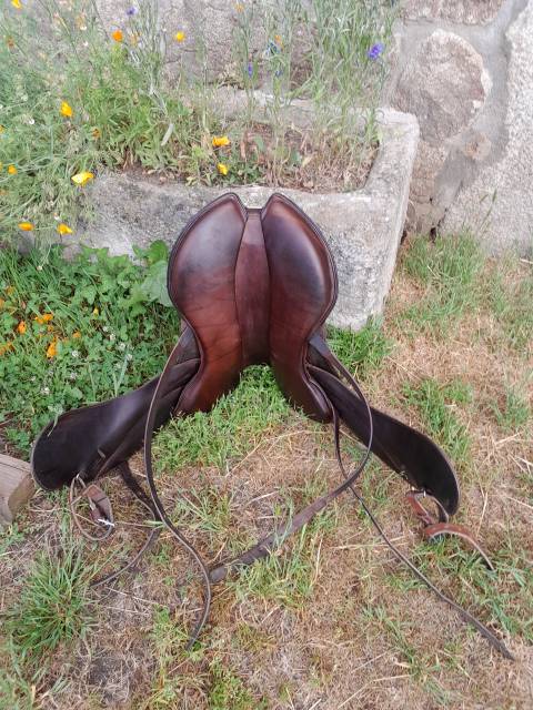 selle Gaston Mercier Levezou arçon neuf taille 27