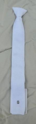 Cravate de concours blanche FW25 - Samshield - Matériau léger