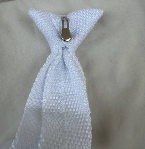 Cravate de concours blanche FW25 - Samshield - Matériau léger