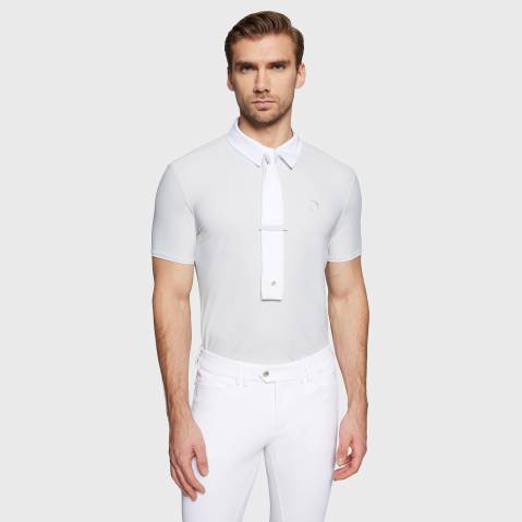 Cravate de concours blanche FW25 - Samshield - Matériau léger