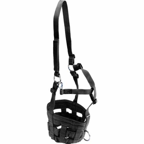 Muselière nylon réglable – Panier doublé Soft - Hippo-Tonic