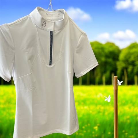 Polo de concours Apolline Premium FW25 - Samshield - Cristaux Swarovskis