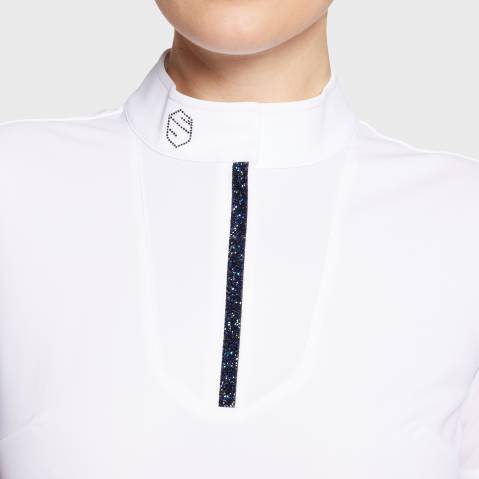 Polo de concours Apolline Premium FW25 - Samshield - Cristaux Swarovskis