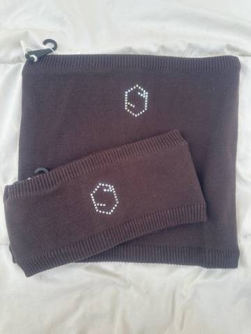 Tour de cou Crystal Square FW25 - Samshield - Doublé polaire