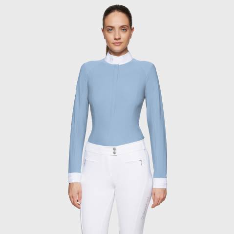 Polo de concours manches longues Aline FW25 - Samshield