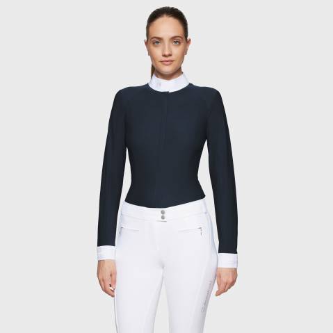 Polo de concours manches longues Aline FW25 - Samshield