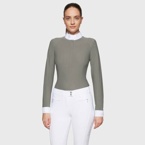 Polo de concours manches longues Aline FW25 - Samshield