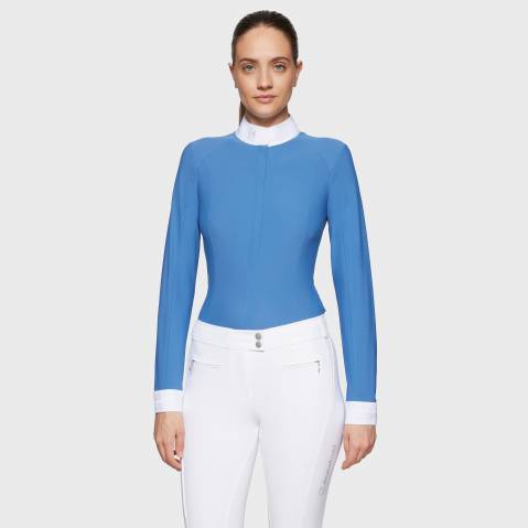 Polo de concours manches longues Aline FW25 - Samshield