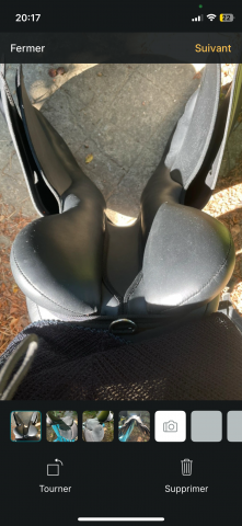 Selle Fouganza 17 pouces