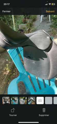 Selle Fouganza 17 pouces