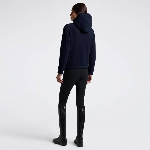 Sweat à capuche polaire zippé - Cavalleria Toscana - Performance et élégance