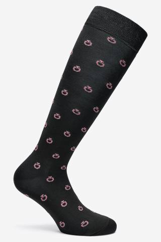 Chaussettes Mini Logo Jacquard - Cavalleria Toscana - Confort et Élégance